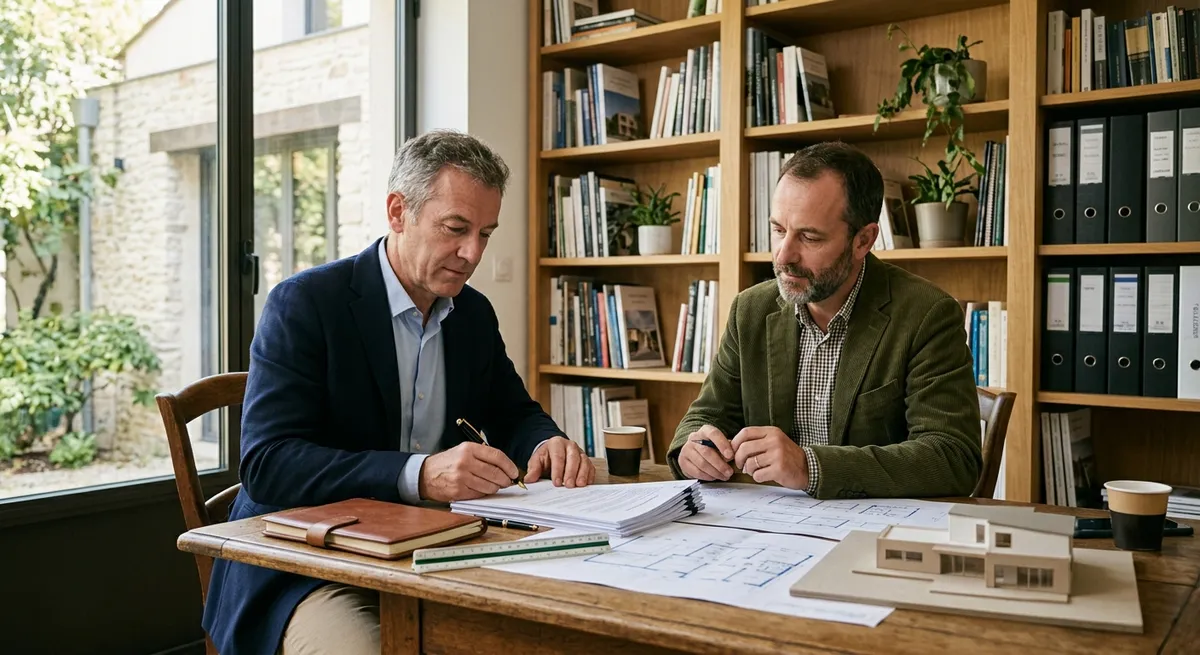 Maître d'ouvrage particulier sur son chantier