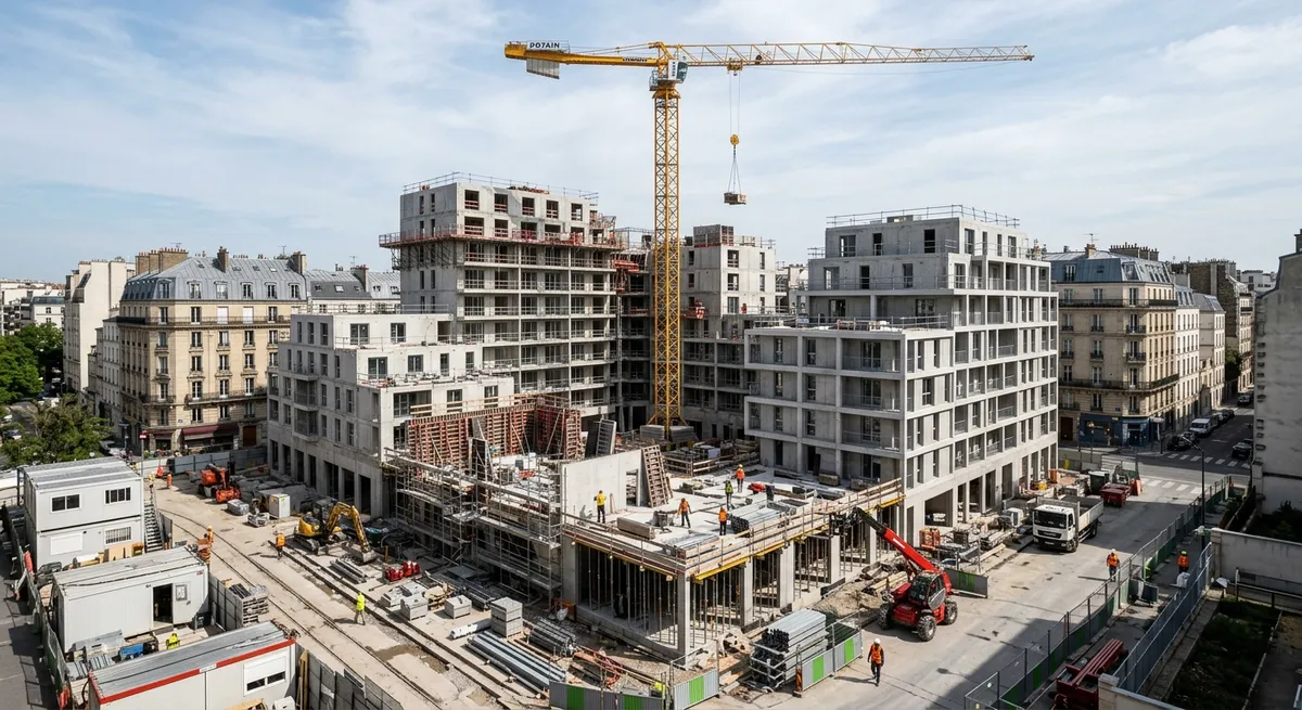 Programme immobilier en construction